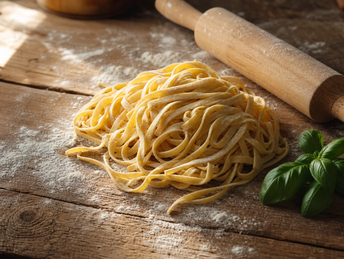 Hand-rolled fresh pasta prepared by our chefs
